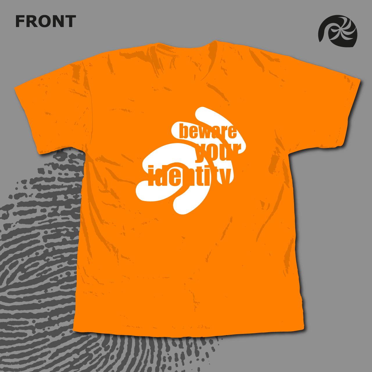Palmenstrand Shirt beware your identity