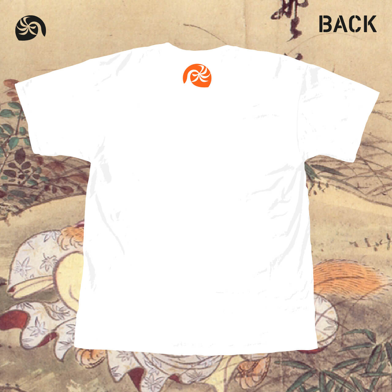 kitsune shirt palmenstrand back
