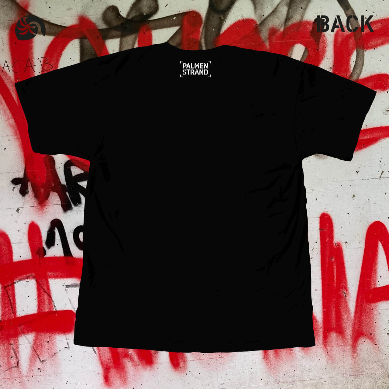 punk shirt palmenstrand back